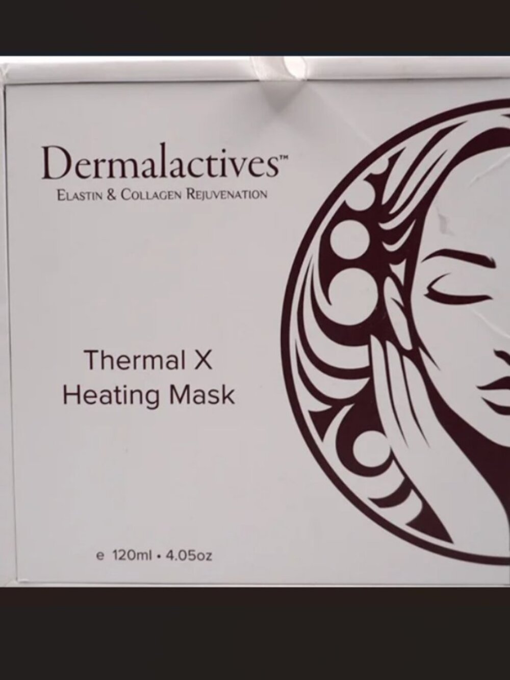 DERMALACTIVES THERMAL X HEATING MASK - 4.05 fl oz \ 120 ml - BRAND NEW - SEALED